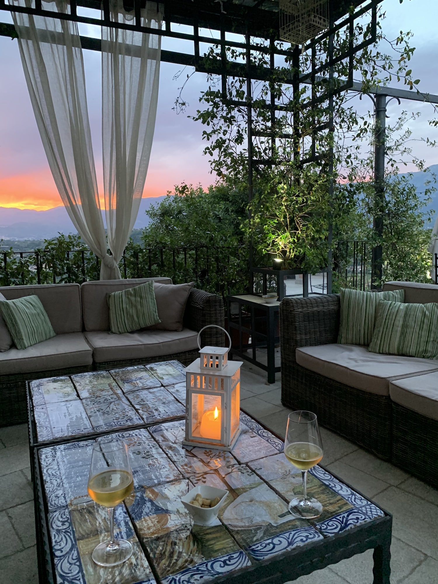 Terrazza Al Tramonto Palazzo Del Senatore